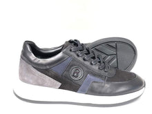 Load image into Gallery viewer, Bogner, Black-Grey Shoes With A Touch Of Navy
