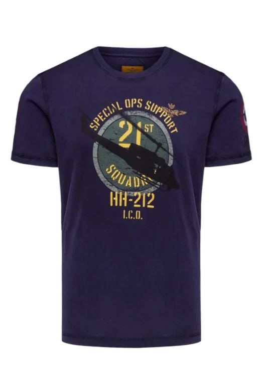 Aeronautica Militare, HH212 Print T-Shirt