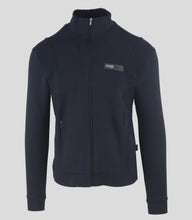 Load image into Gallery viewer, Plein Sport, Navy Fleece Zipper Sweatshirt
