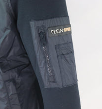 Load image into Gallery viewer, Plein Sport, Navy Mix Jacket With A Unique Logo

