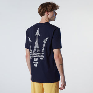 North Sails By Maserati, Navy Organic Jersey Shirt