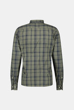 Load image into Gallery viewer, McGregor,Lichen Green  Garment Dyed Plaid Shirt
