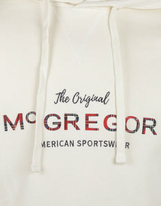 McGregor, Off White Hoodie With Logo