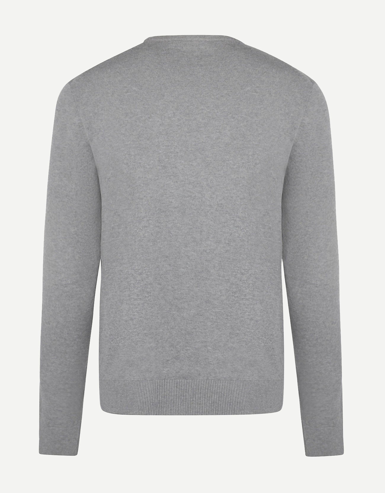 McGregor, Merino Blend Crew Neck Grey Sweater