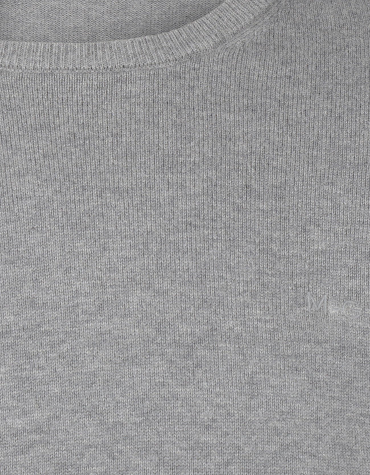 McGregor, Merino Blend Crew Neck Grey Sweater