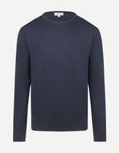 Load image into Gallery viewer, McGregor, Merino Blend Crew Neck Navy Sweater
