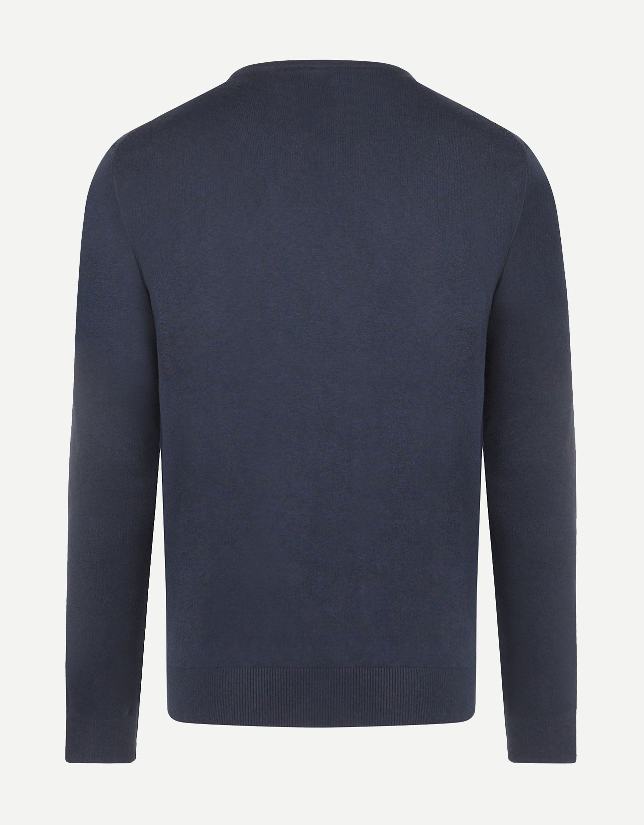 McGregor, Merino Blend Crew Neck Navy Sweater