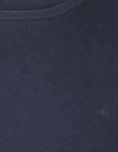 McGregor, Merino Blend Crew Neck Navy Sweater
