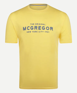 McGregor, America-Print Light Yellow T-Shirt