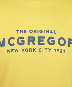 McGregor, America-Print Light Yellow T-Shirt