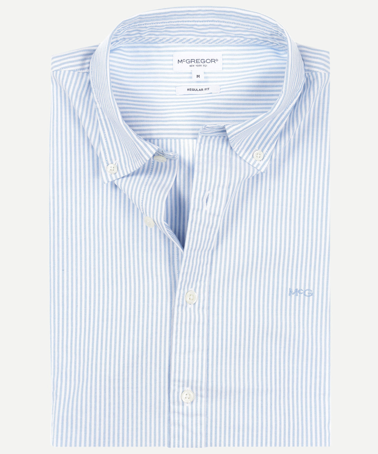 McGregor, Oxford Shirt With Narrow Stripes