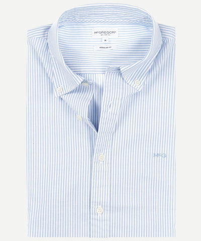 McGregor, Oxford Shirt With Narrow Stripes