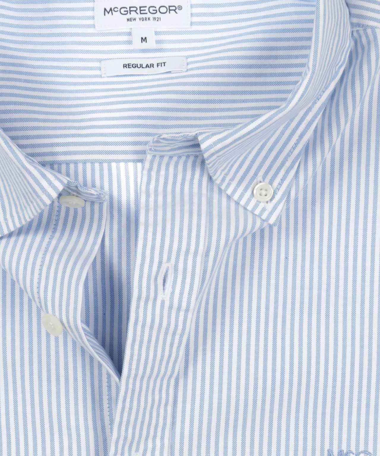 McGregor, Oxford Shirt With Narrow Stripes