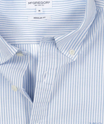 McGregor, Oxford Shirt With Narrow Stripes