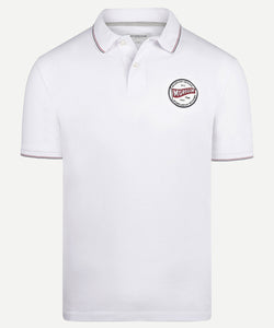 McGregor, White Polo  With Badge