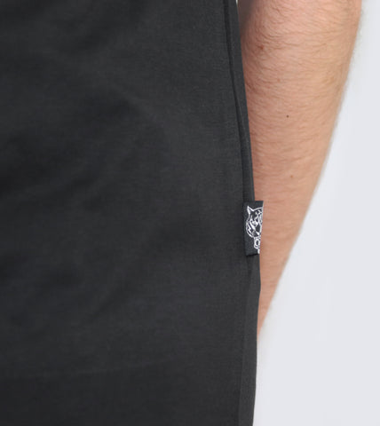 Plein Sport, Black Sweatpants With Logo Patch  In The Back