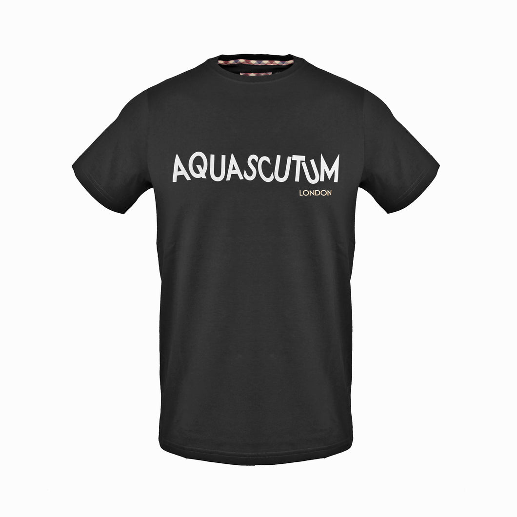 Aquascutum, Black Signature T-Shirt