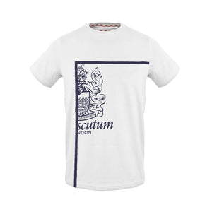 Aquascutum, Special White Graphic T-Shirt