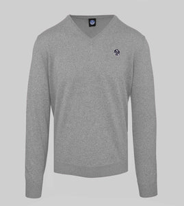 North Sails, Grey Logo Sweater
