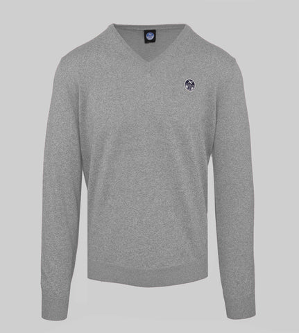 North Sails, Grey Logo Sweater