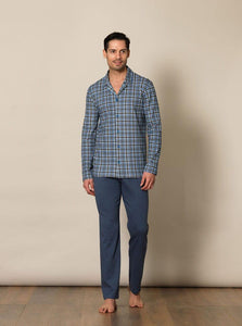 You 365 Men's Night Wear, Squared Opened jacket