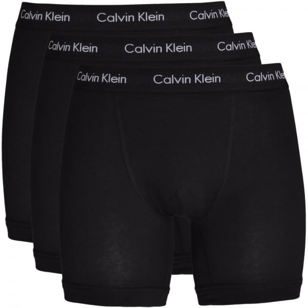 Calvin Klein Cotton Stretch Black/Black Boxers