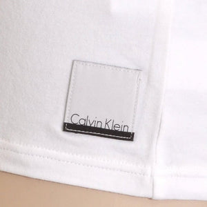 Calvin Klein V-Neck Slim Fit T-Shirt 2 Pack Cotton