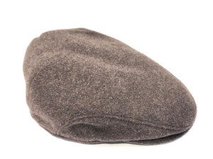 Wegener ,Brown Flat Winter Cap with Ear Flaps