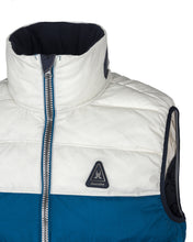 Load image into Gallery viewer, Gaastra ,White Color Blocking Body Warmer Atlantic Summer
