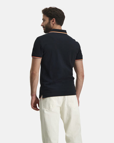 Gaastra, Navy Seaweed Pique Polo