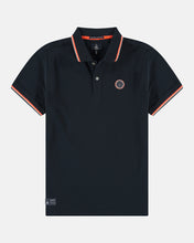 Load image into Gallery viewer, Gaastra, Navy Seaweed Pique Polo
