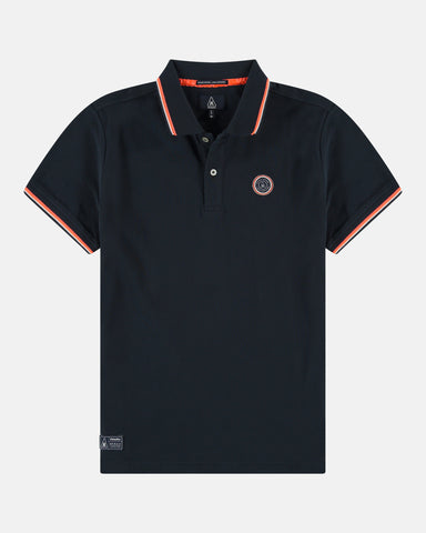 Gaastra, Navy Seaweed Pique Polo