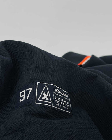 Gaastra, Navy Seaweed Pique Polo