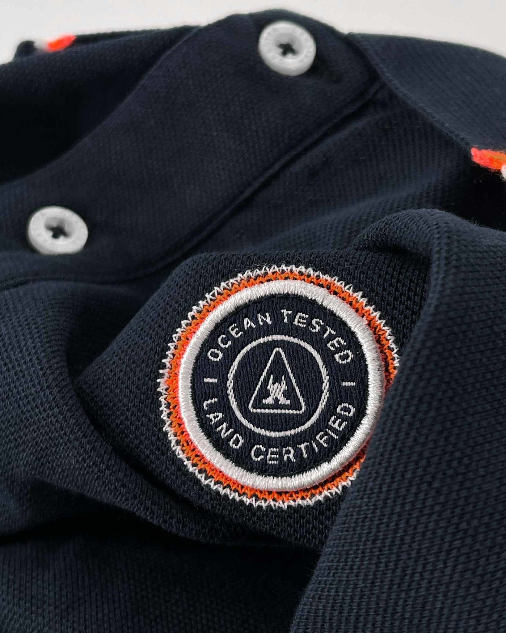 Gaastra, Navy Seaweed Pique Polo