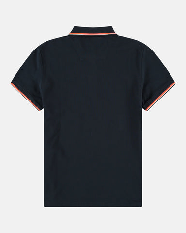 Gaastra, Navy Seaweed Pique Polo