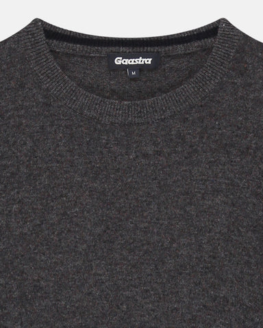 Gaastra, Woolen Blend Melange  Crew Neck Grey Pull Over