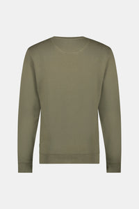 McGregor, Olive Garment Dyed Crewneck Sweatshirt