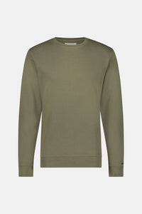 McGregor, Olive Garment Dyed Crewneck Sweatshirt
