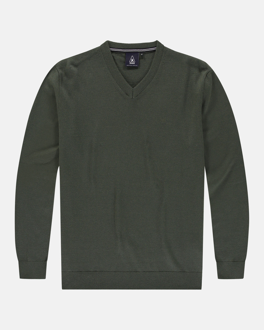 Gaastra, The Schooner  V-Neck Olive Pullover