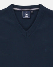 Load image into Gallery viewer, Gaastra, The Schooner  V-Neck Navy Pullover
