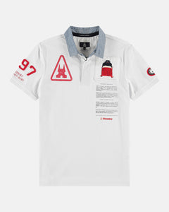 Gaastra, Rugby  White Polo Wicked
