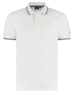 Gaastra, White Leeward Polo With Tipped Detailed
