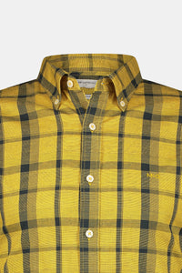 McGregor,Daffodil  Garment Dyed Plaid Shirt
