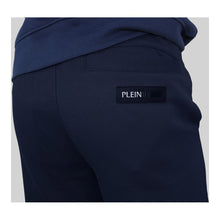 Load image into Gallery viewer, Plein Sport, Navy Sweatpants With Logo Patch  In The Back
