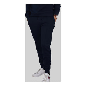 Plein Sport, Navy Sweatpants With Logo Patch  In The Back