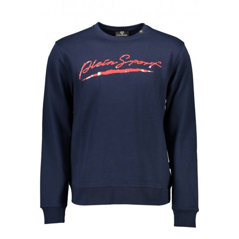 Plein Sport, Navy With Red Logo Name