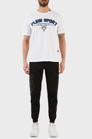 Plein Sport, Black Sweatpants with Logo