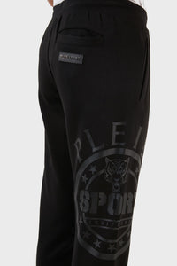 Plein Sport, Black Sweatpants with Logo