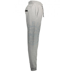 Plein Sport, Grey Sweatpants with Logo