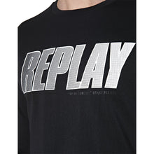 Load image into Gallery viewer, Replay, RPY Eighty One Black T-shirt
